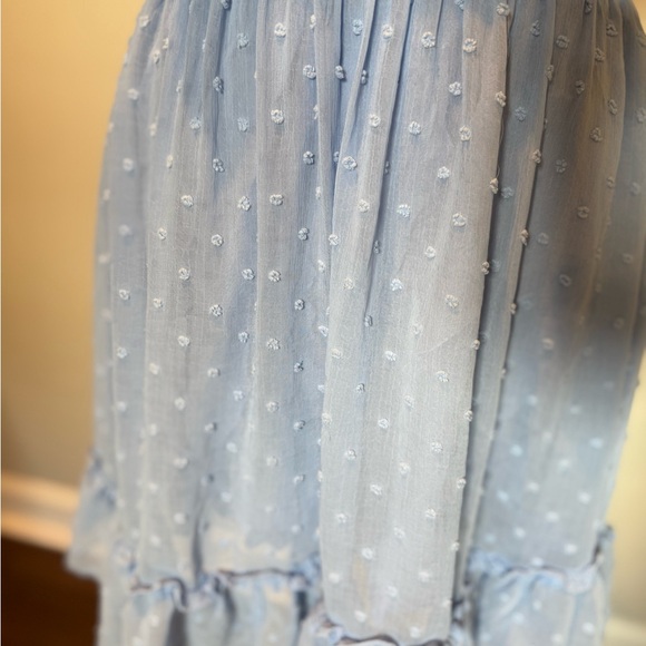 Blu Ivy Ruffle Hem Off Shoulder Dress - Picture 8 of 11